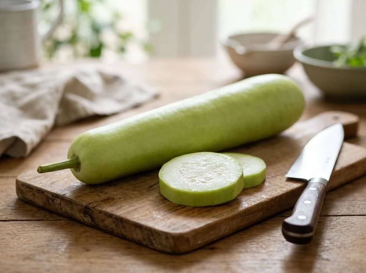 Bottle Gourd (Lauki) — Pale Green Cylindrical product visual for export sourcing